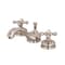 Kingston Brass KS1166AX 8" Widespread Bathroom Faucet, Polished Nickel KS1166AX - alternate 1